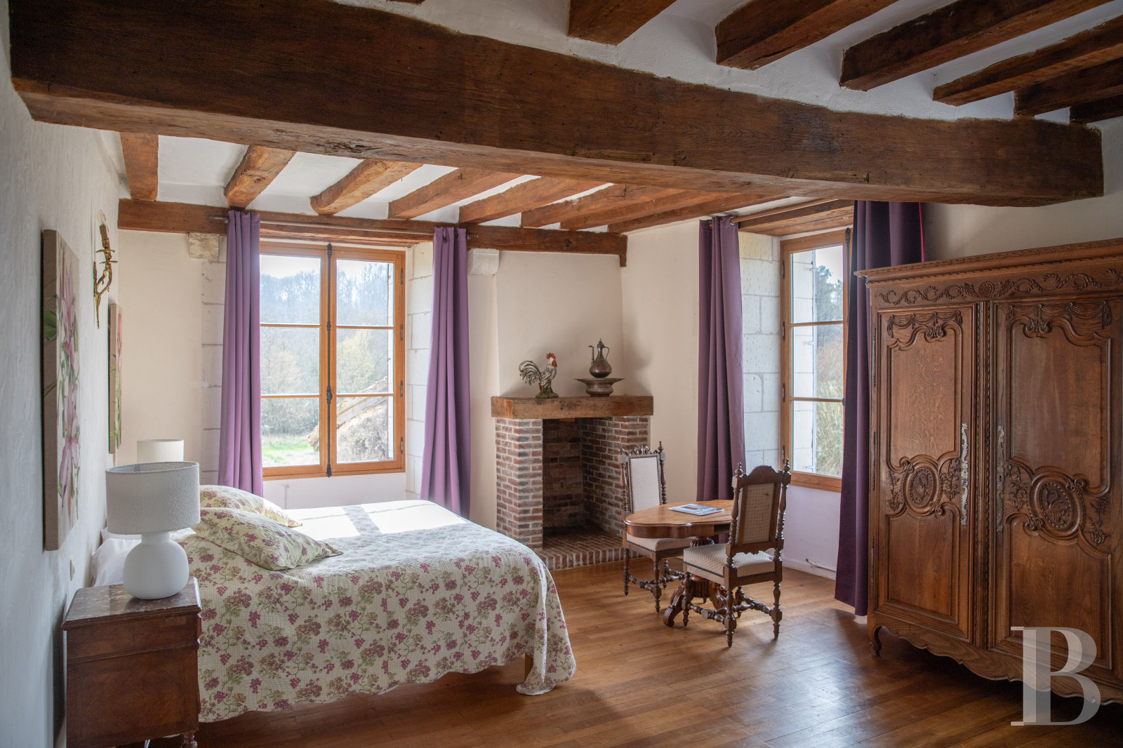 A former château-monastery and its 150-hectare estate near Loches, in Touraine - photo  n°18